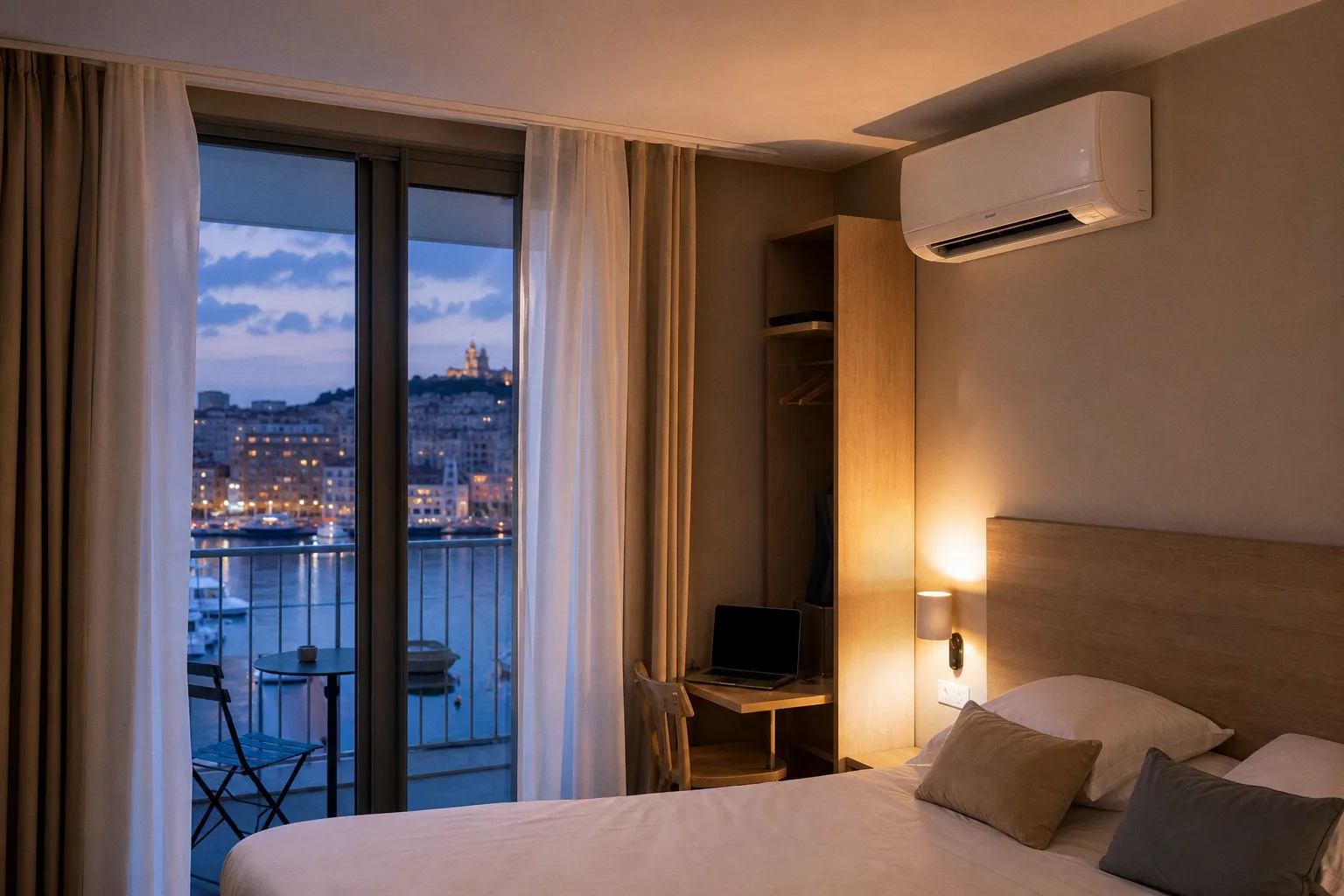 Climatisation réversible en hôtel : gestion du confort thermique