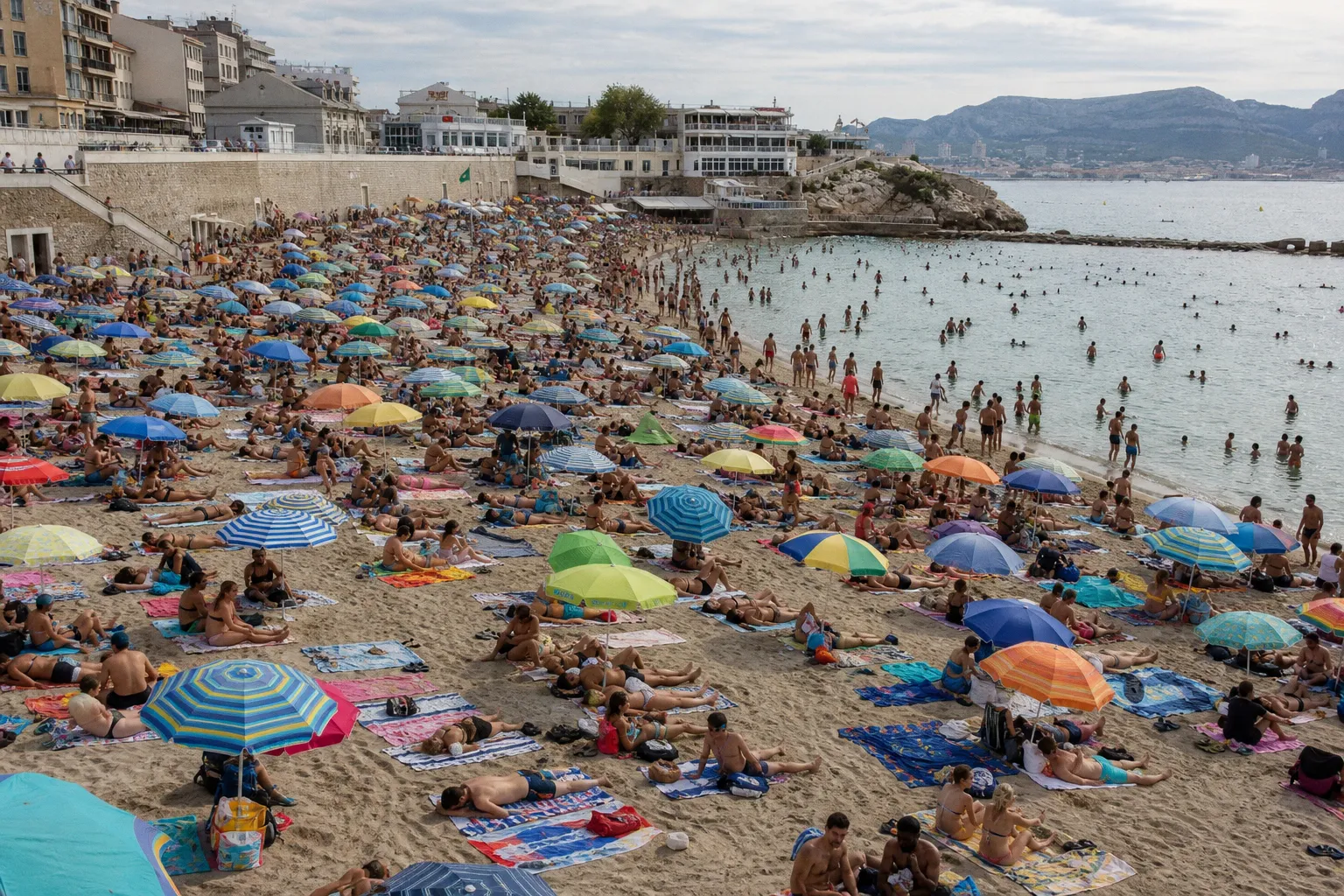 Flux touristiques sur les plages de Marseille : pourquoi ça sature