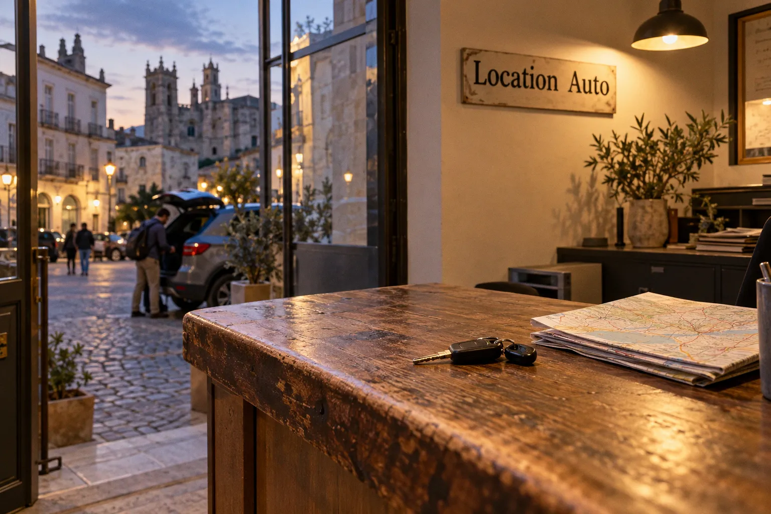 Location de voiture à Évora (Portugal) : guide pratique et conseils