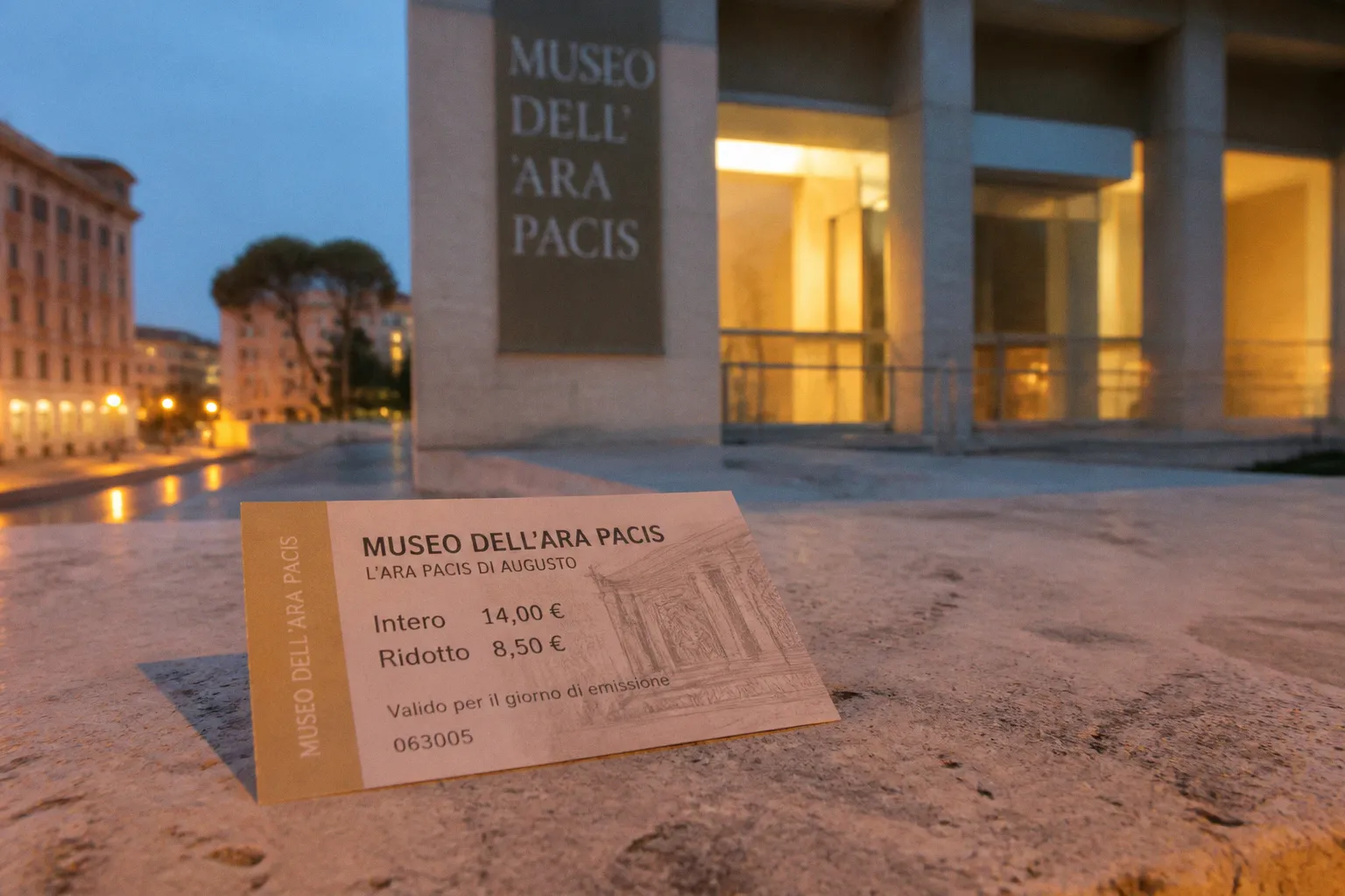 Billets pour l'Ara Pacis : guichet ou réservation en ligne ?
