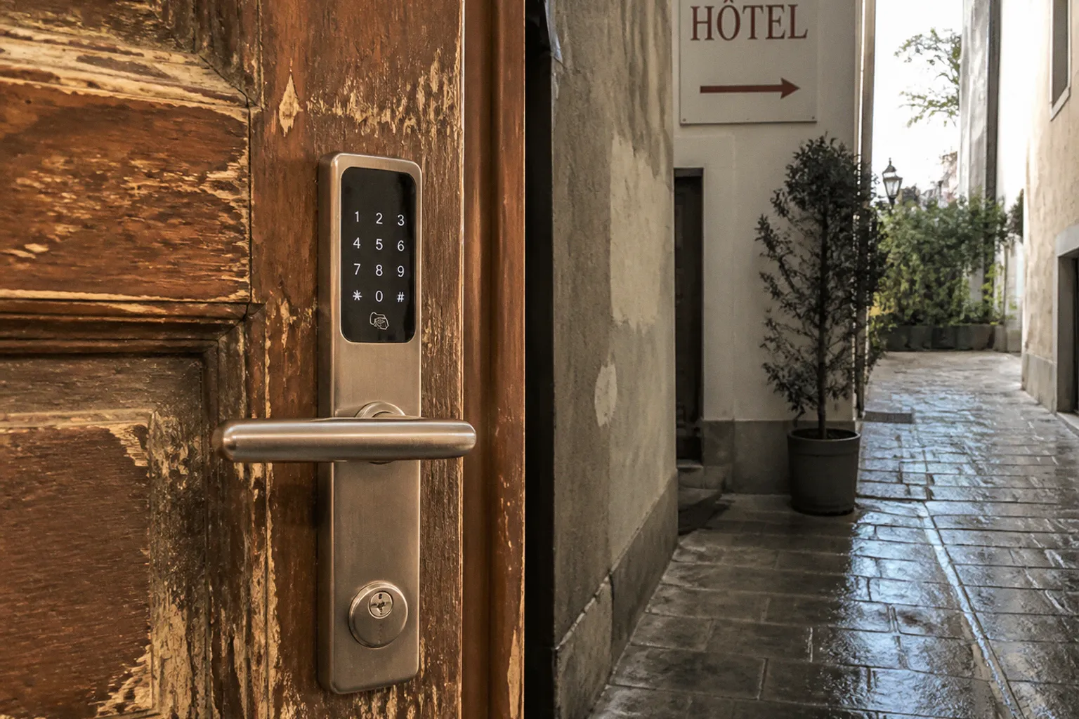 Serrure connectée en hôtel 2 étoiles : faut-il y passer ?